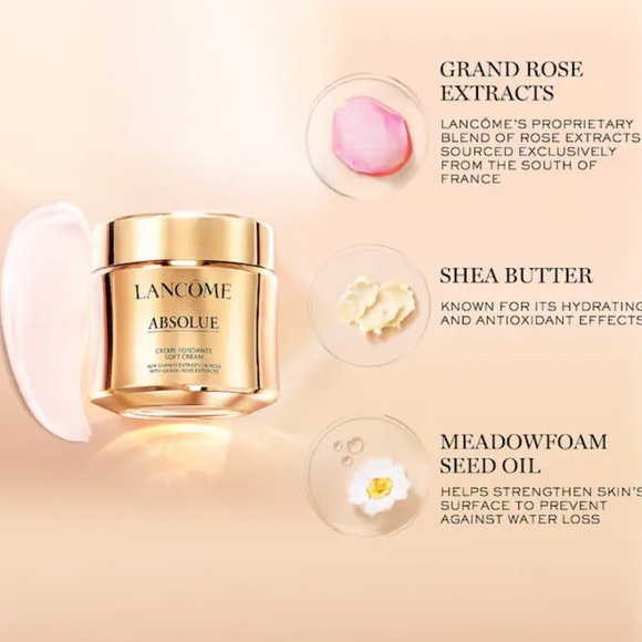 NWT Lancôme Absolue Soft Cream Revitalizing & Brightening Moisturizer 15ml - Picture 3 of 8
